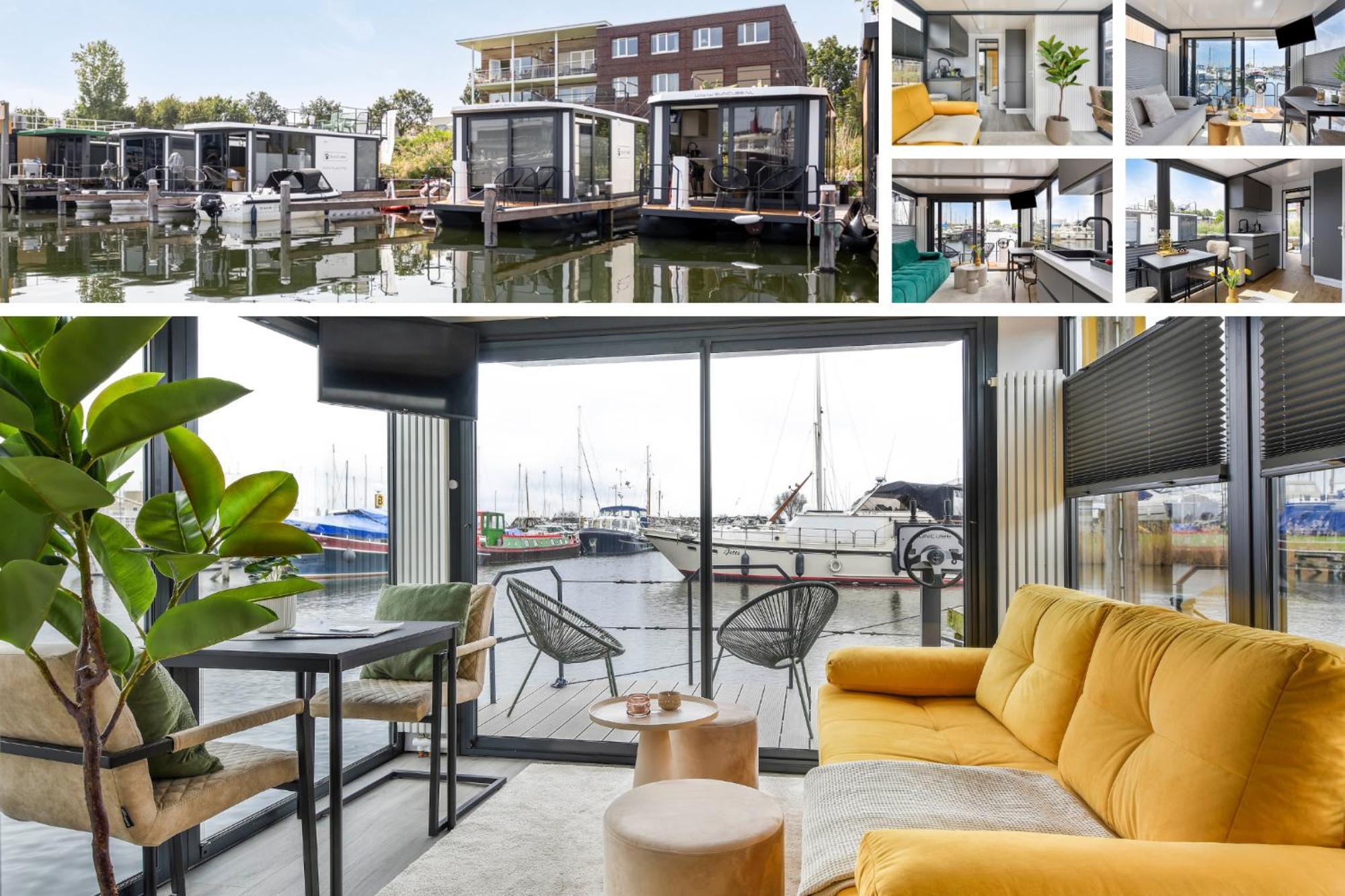 Cosy Tiny Houseboats Near Beach And Restaurants By Weltevreden Experience ゼーウォルデ エクステリア 写真